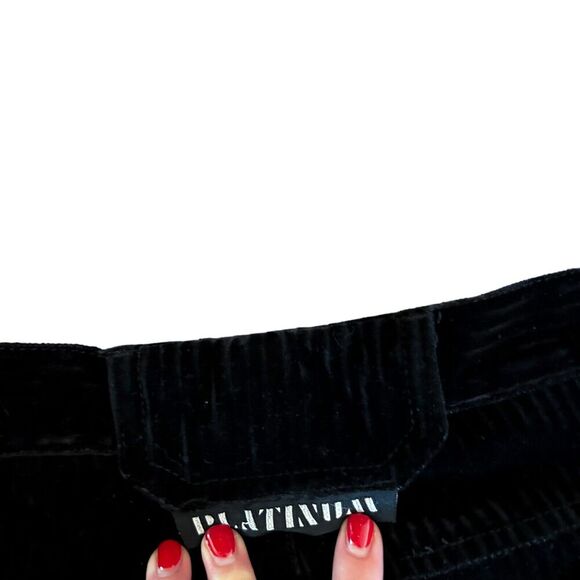 Original Bare Fox Collection Pants 2XL 36-40‎ Men's Y2K Black Corduroy Jeans - Picture 12 of 15